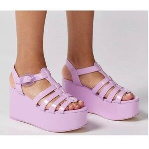 Circus NY By Sam Edelman GOLDA Platform Wedge Sandal | Sz 6